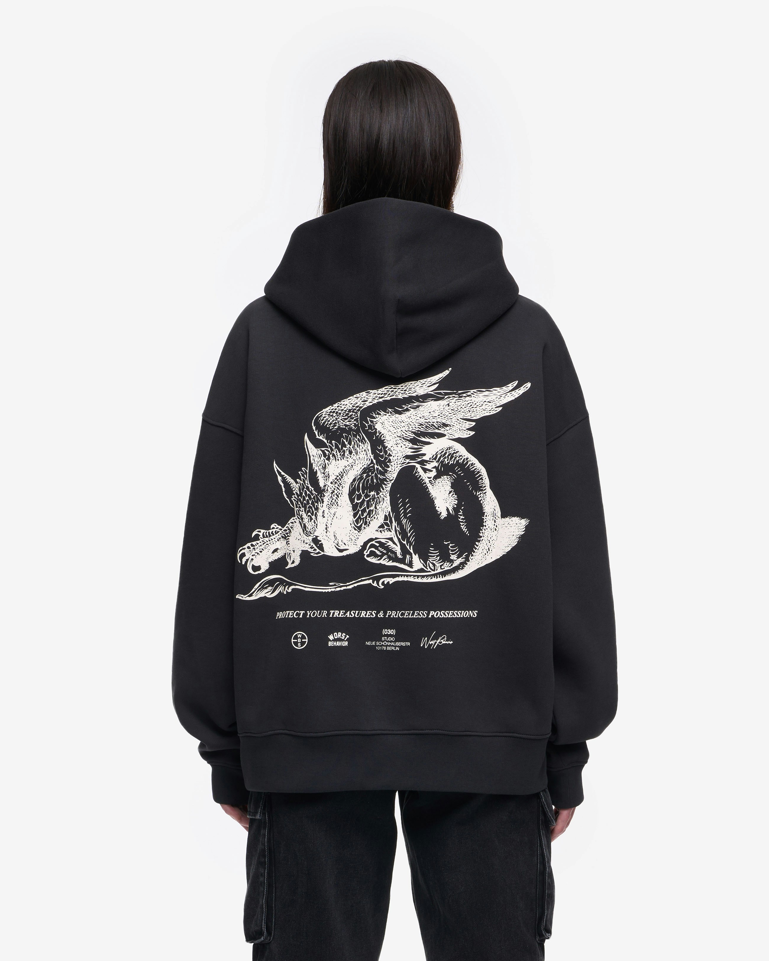 VR × IBRAHIM HOODIE / GRY VR × IBRAHIM HOODIE / GRY イブラヒム に