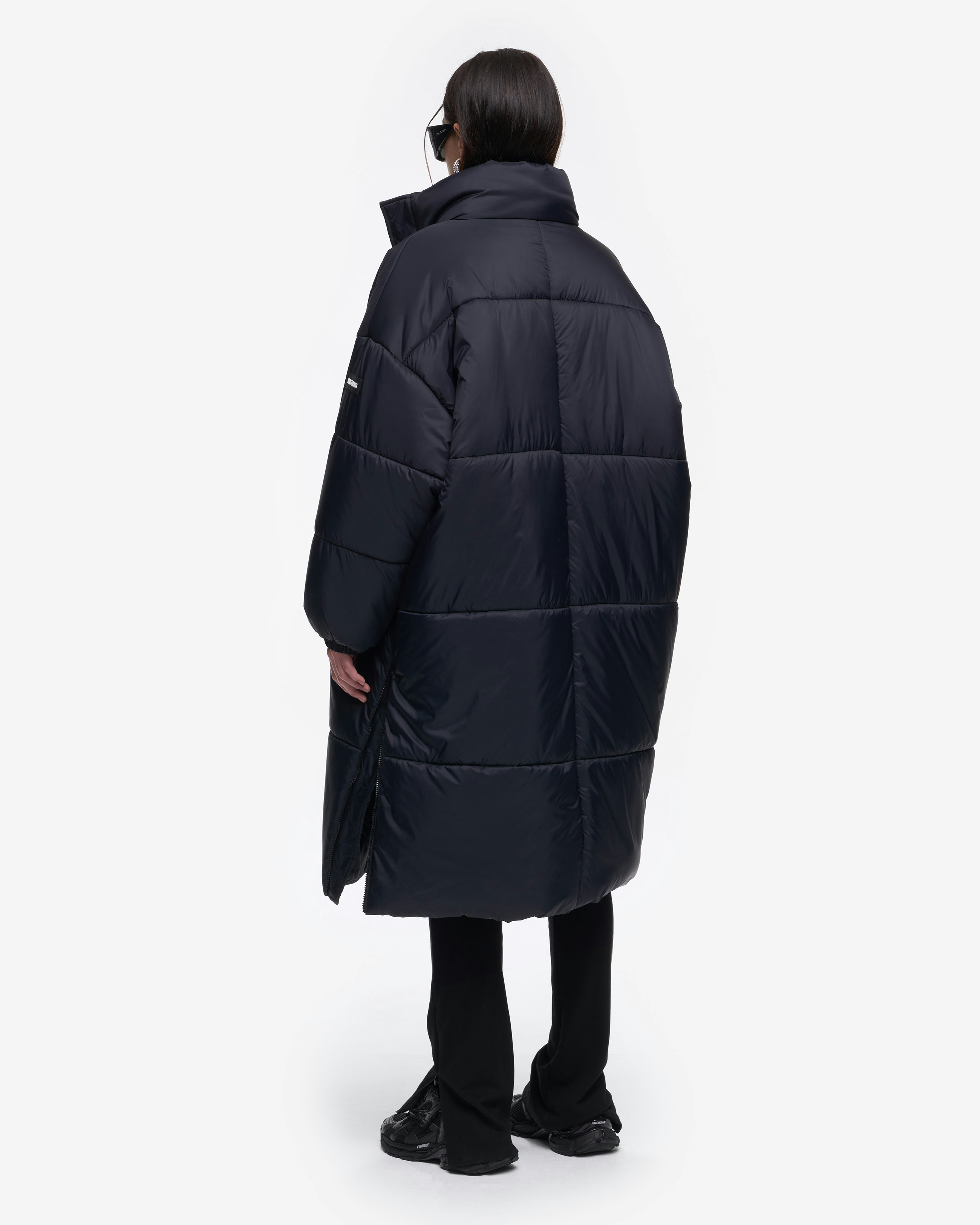 313 WORLDWIDE fire print puffer jacket | Eraldo.com CX