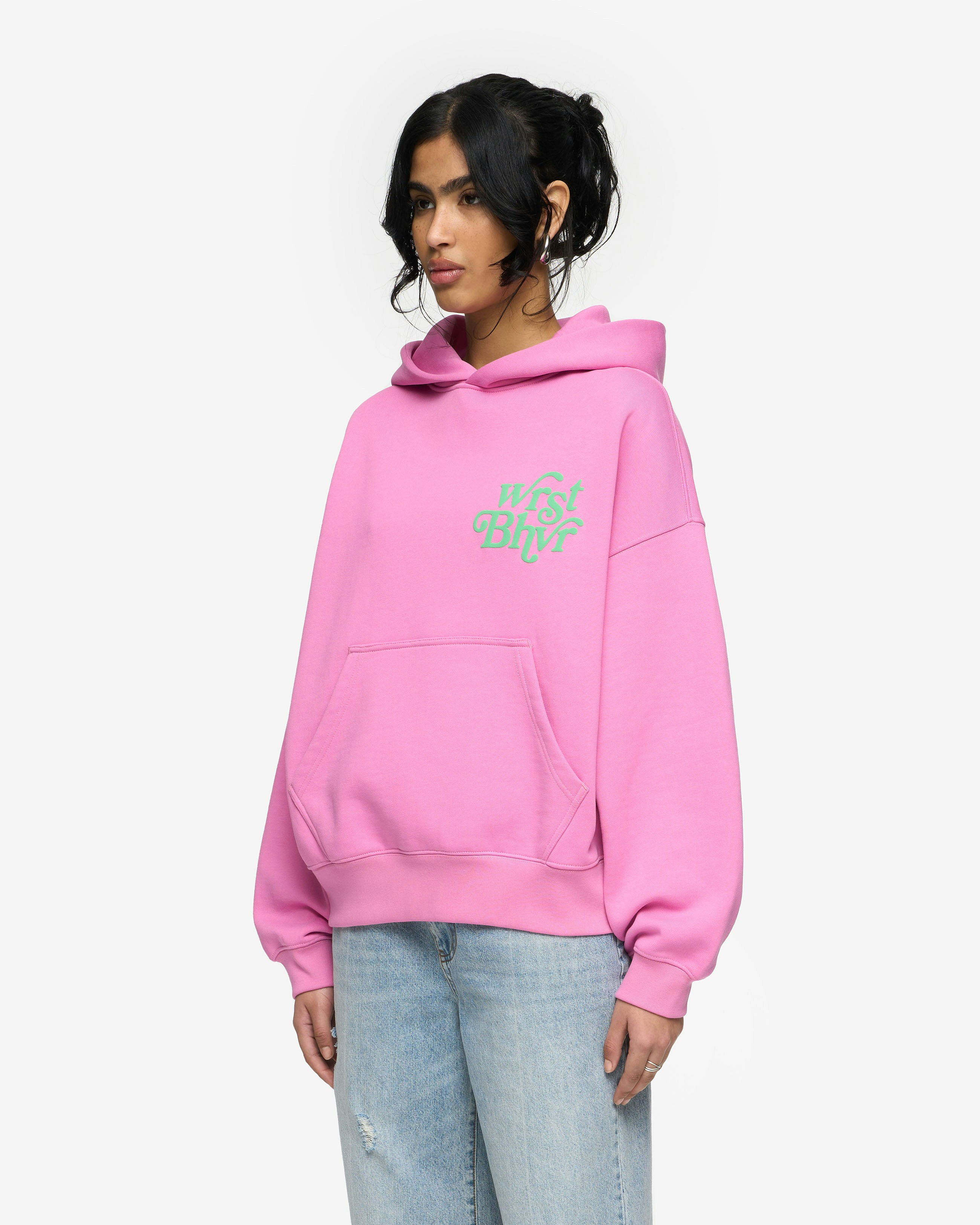 Worst behavior best sale hoodie pink