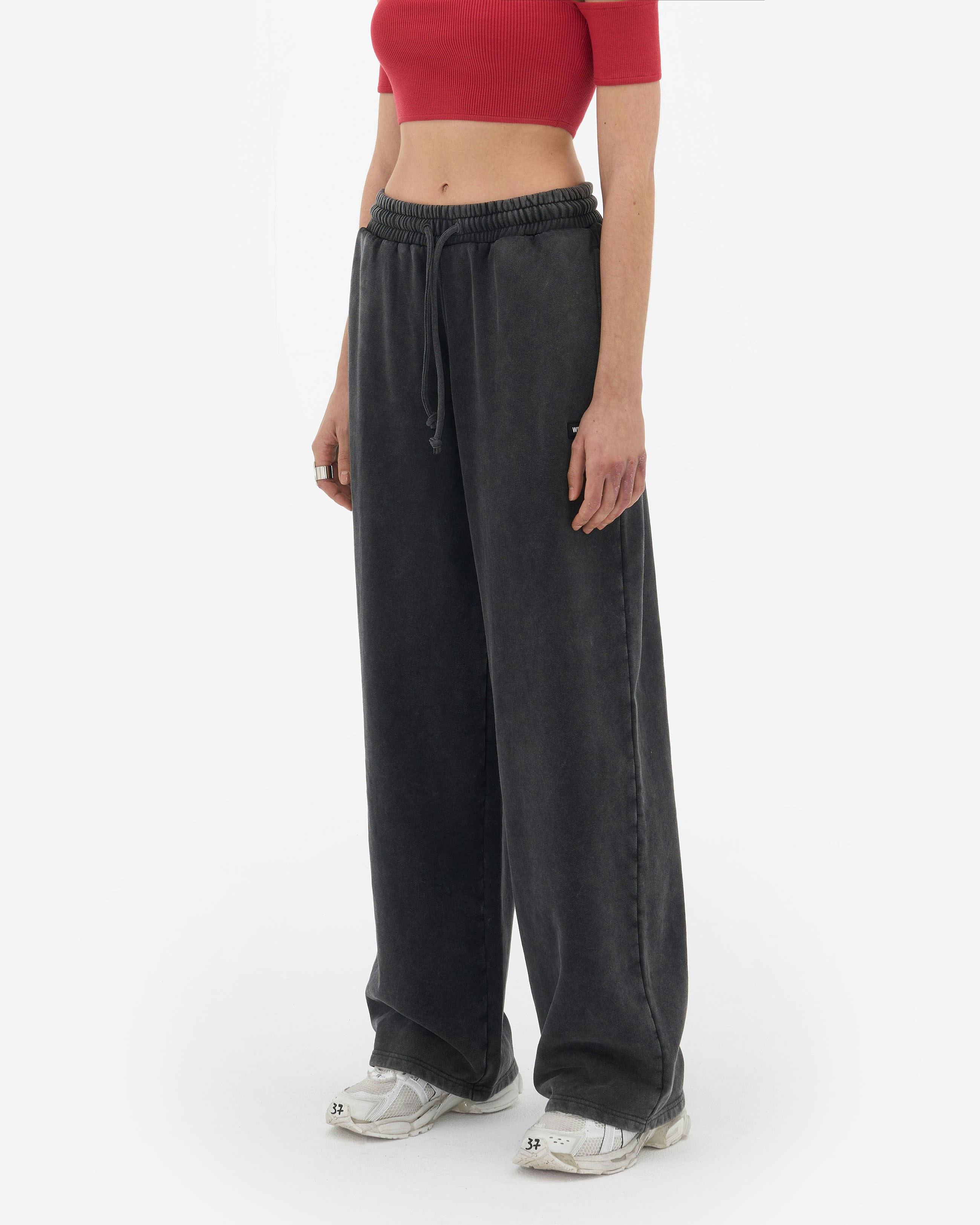 【YOURNUS】Peter Slav Wide Denim Wide-leg jeans with turn-up hems - Women's fashion