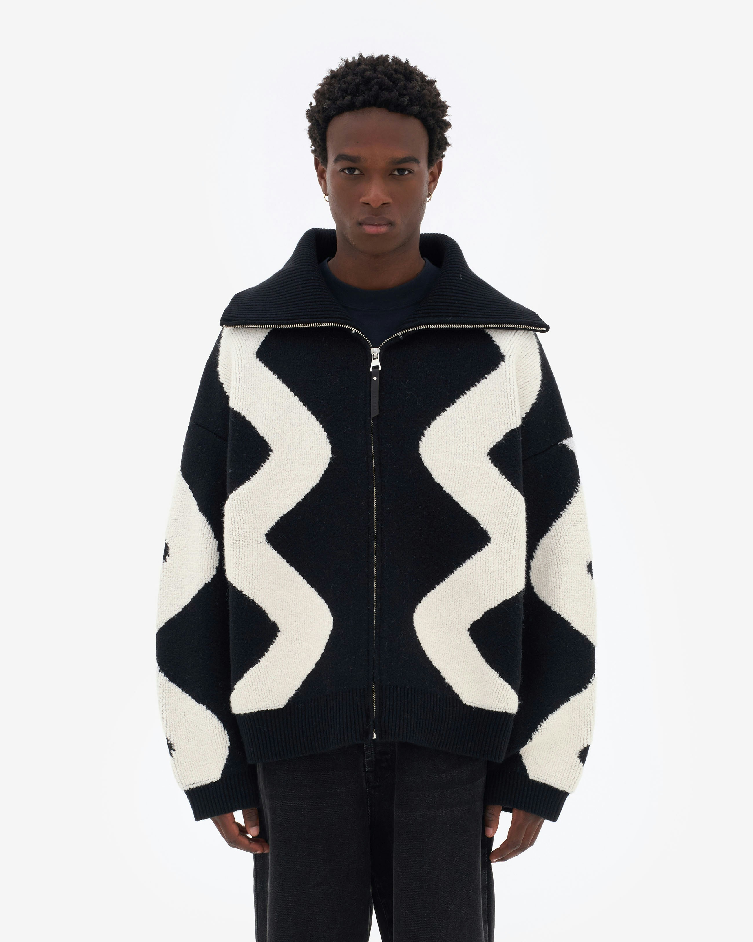 BILLAL KNIT JACKET | Worst Behavior Online-Shop