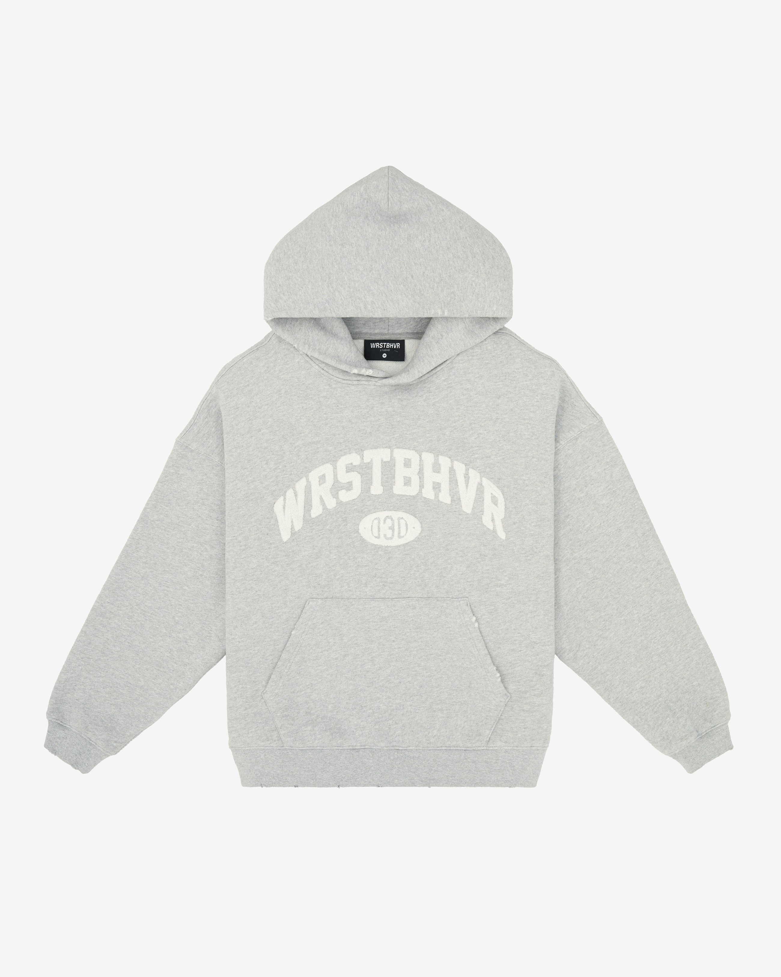 【ココ】005 BROKEN HOODIE GREY M Broken Planet Ash Heather Grey Zip Up Hoodie | Hype Locker UK