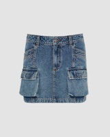 HILLA DENIM SKIRT